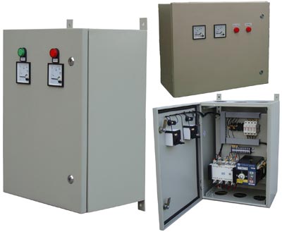 Panel and automatic operation of the generator ATS Control